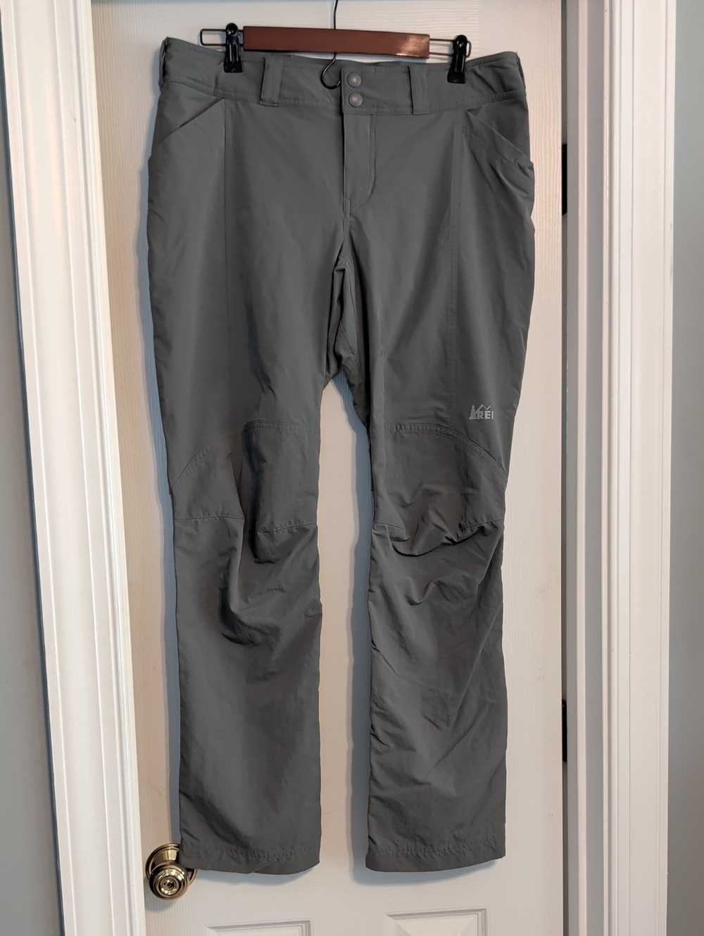 REI Women's Gray Technical Cargo Pants